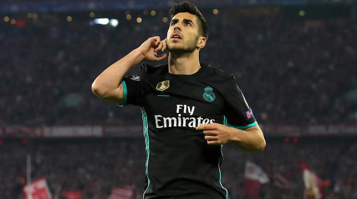 Real Madrid star Marco Asensio