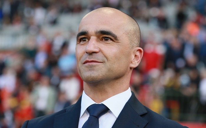 Belgium's head coach Roberto Martinez.