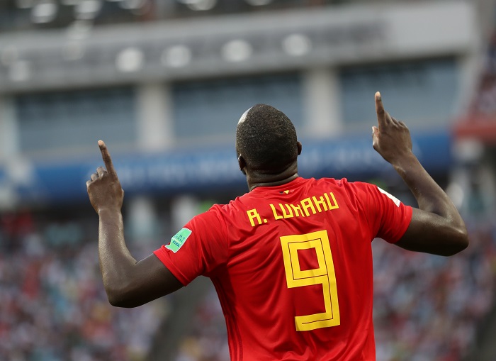 Romelu Lukaku of Belgium