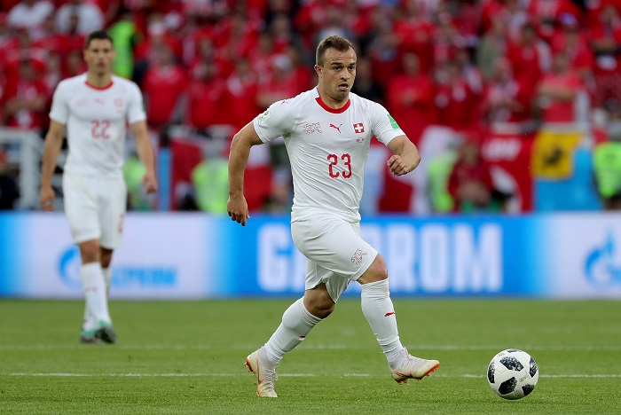 Xherdan Shaqiri of Switzerland