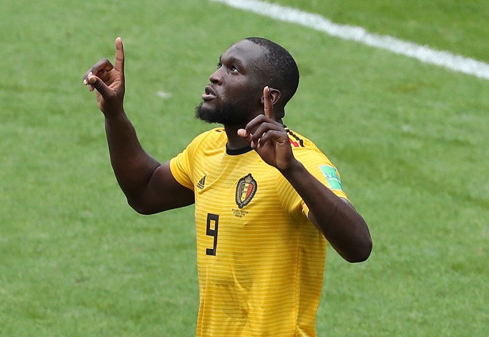 Romelu Lukaku of Belgium