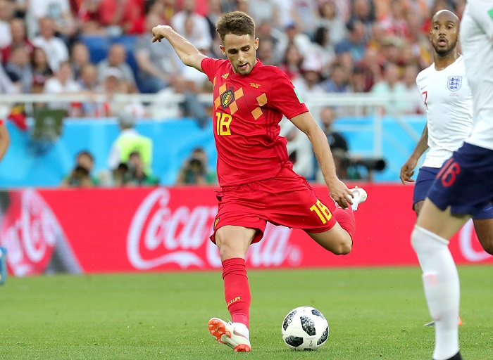 Adnan Januzaj of Belgium