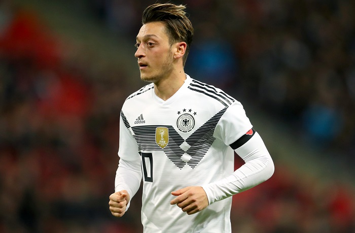 Germany's Mesut Ozil