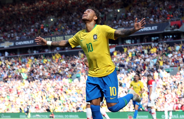 Brazil's Neymar.