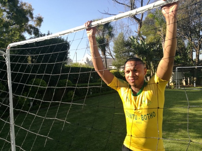 Andile Jali of Mamelodi Sundowns.