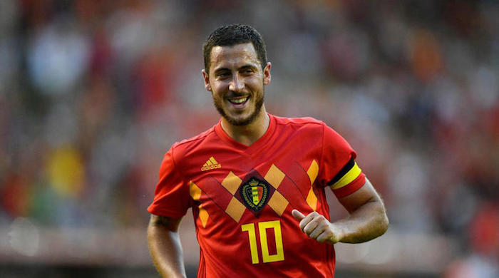 Belgium's Eden Hazard