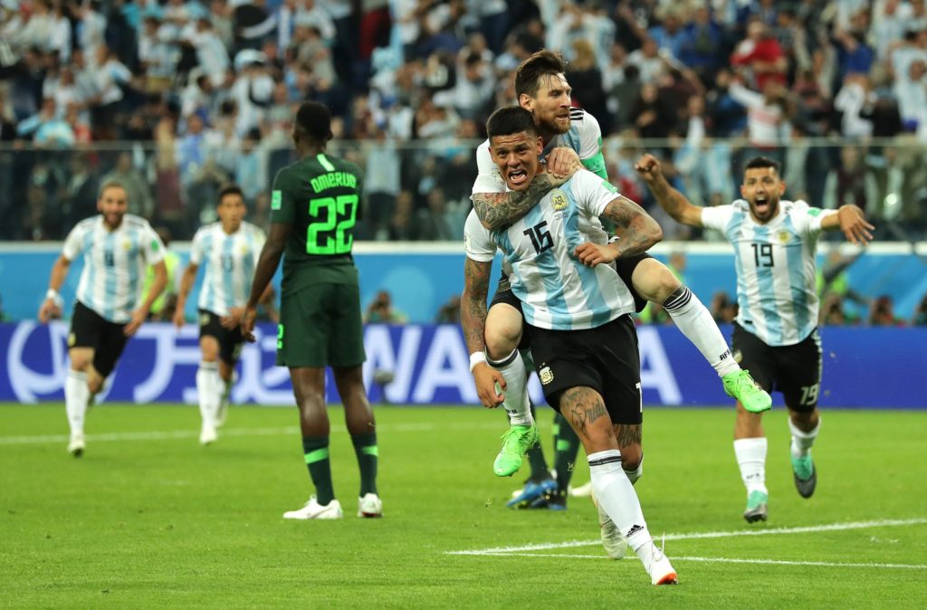 Late Rojo winner dumps Nigeria out of World Cup