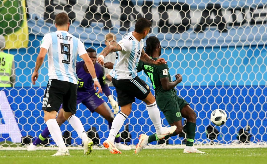 Highlights: Valiant Nigeria fall to late Argentina strike