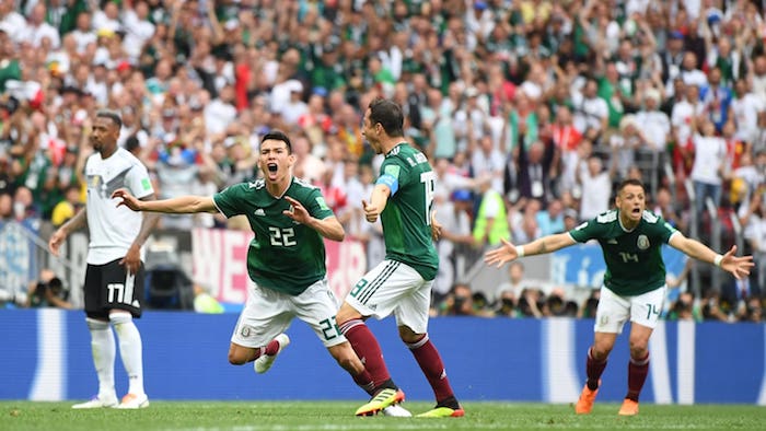 Mexico stun Germany