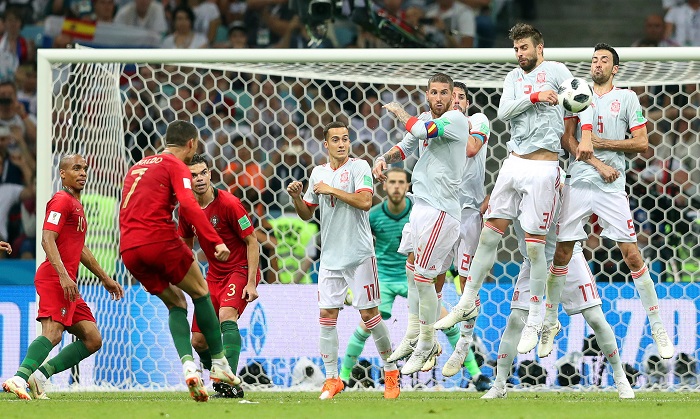 Ronaldo World Cup hat-trick