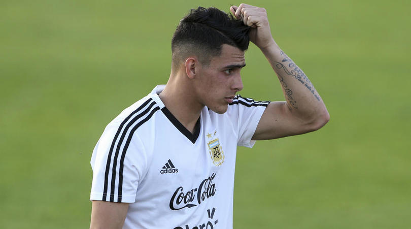 Cristian Pavon of Argentina.