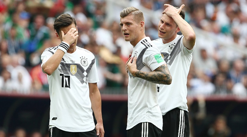 Germany trio Mesut Ozil, Toni Kroos and Julian Draxler