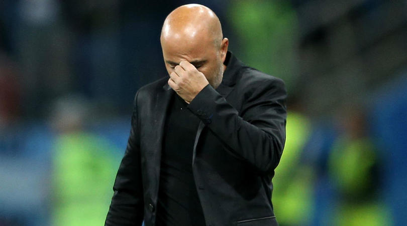 Jorge Sampaoli, coach of Argentina.