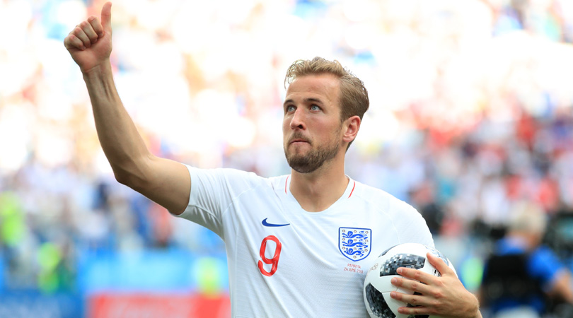 England's Harry Kane is one of the front runners to win the Golden Ball.