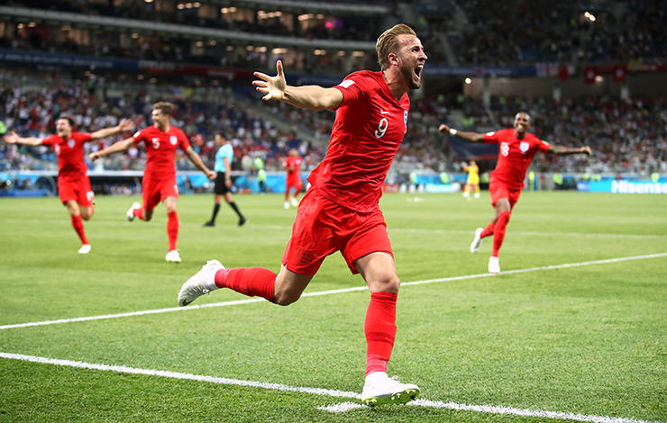 Harry Kane of England.