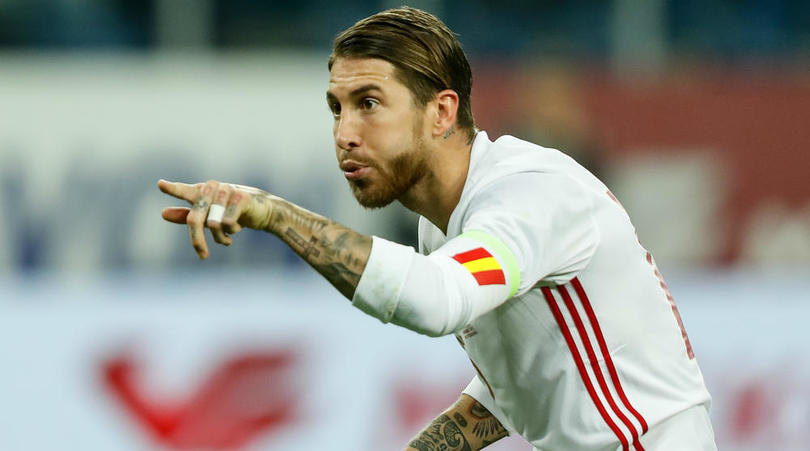 Sergio Ramos of Spain.