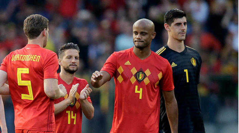 Belgium's Vincent Kompany.