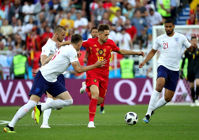 Belgium and England will play for the second time at this World Cup.