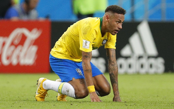 Neymar of Brazil.