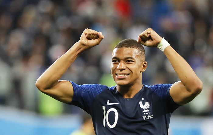 Kylian Mbappe of France