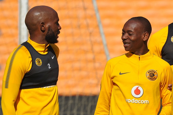 Khama Billiat and Ramahlwe ‘Rama’ Mphahlele of Kaizer Chiefs.