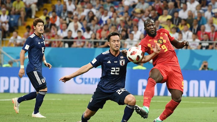 Belgium see off Japan