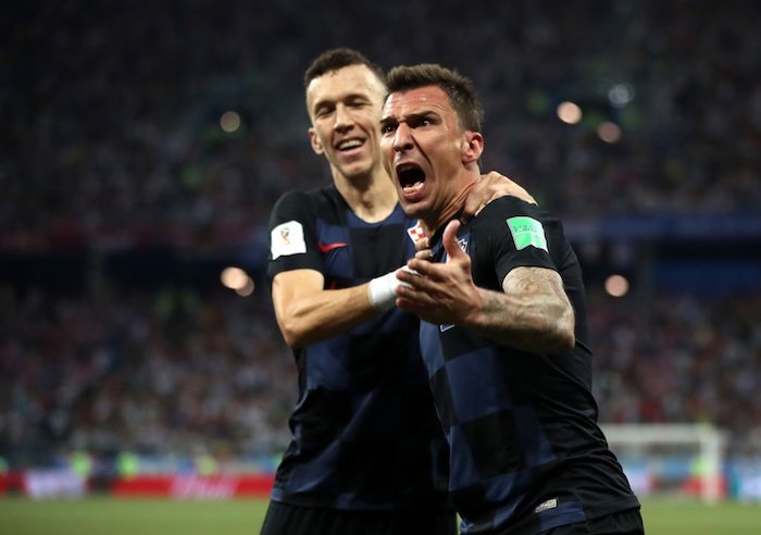 Mario Mandžukić of Croatia