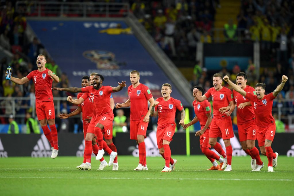 England win first WC penalty shootout to advance