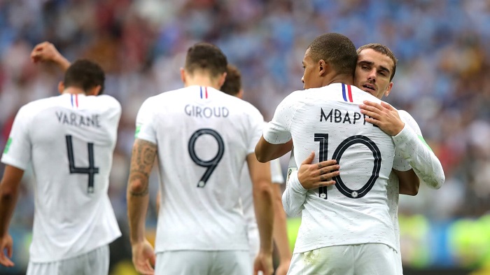 France v Uruguay