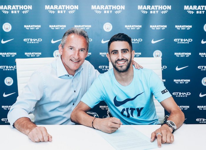 Man City sign Riyad Mahrez