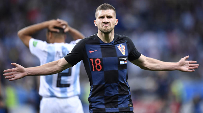 One of the breakout stars from the World Cup, Ante Rebic of Croatia.