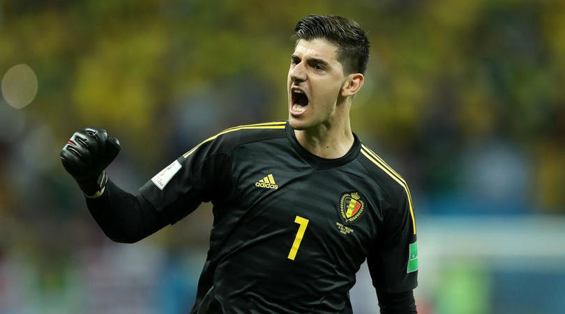 Thibaut Courtois of Belgium.