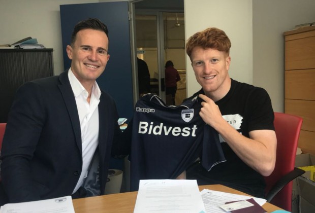 New Bidvest Wits signing Simon Murray.