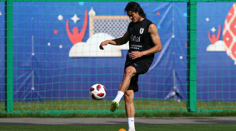 Uruguay forward Edinson Cavani