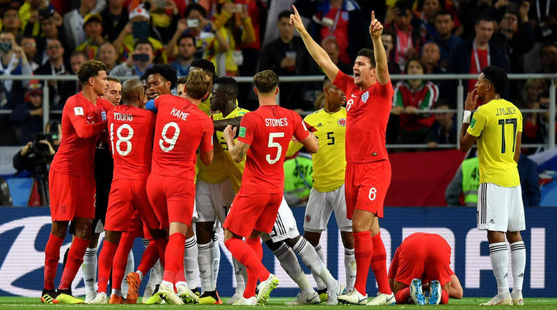 England vs Colombia