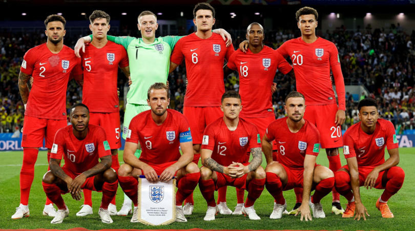 England team photo.