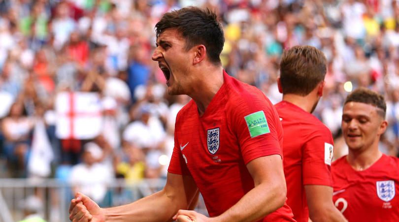 Harry Maguire of England.