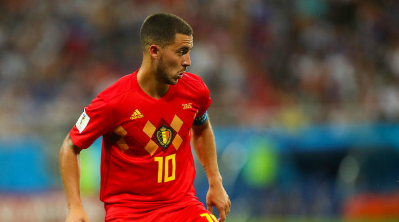 Belgium captain Eden Hazard