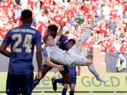 Shaqiri nets stunner as Liverpool trash United