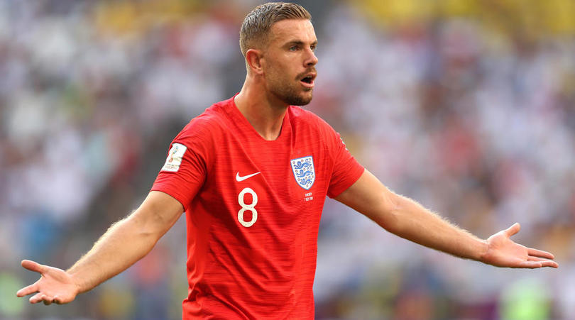 Jordan Henderson of England