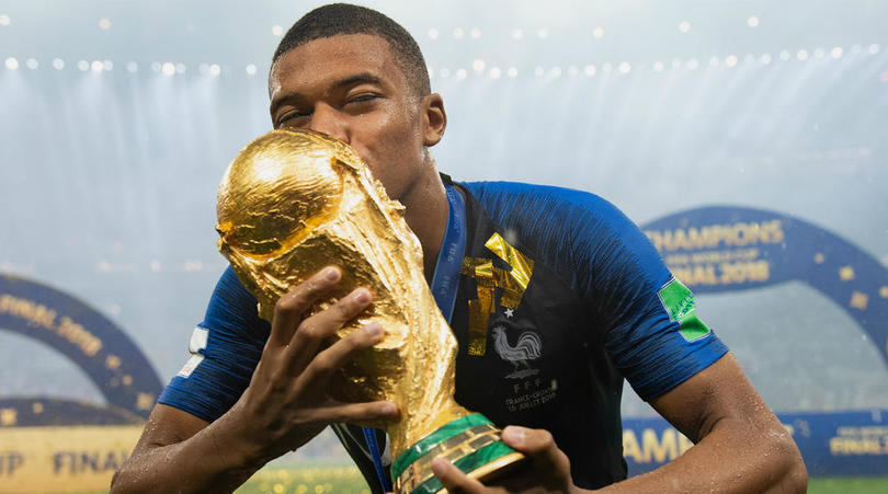 Kylian Mbappe of France.