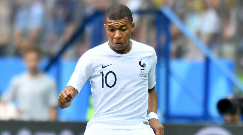 France forward Kylian Mbappe