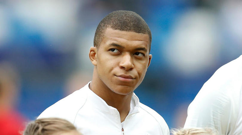 Kylian Mbappe of France.