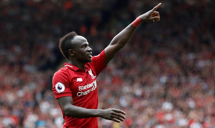 Sadio Mane's brace helped Liverpool to a win in their Premier League.