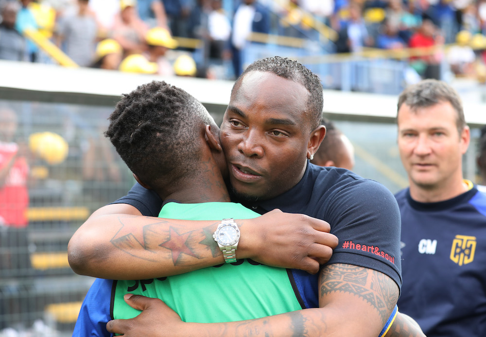 Benni McCarthy and Teko Modise