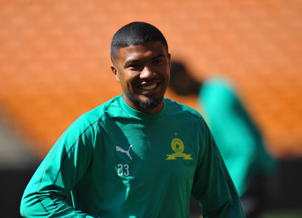 Mamelodi Sundowns left back Lyle Lakay