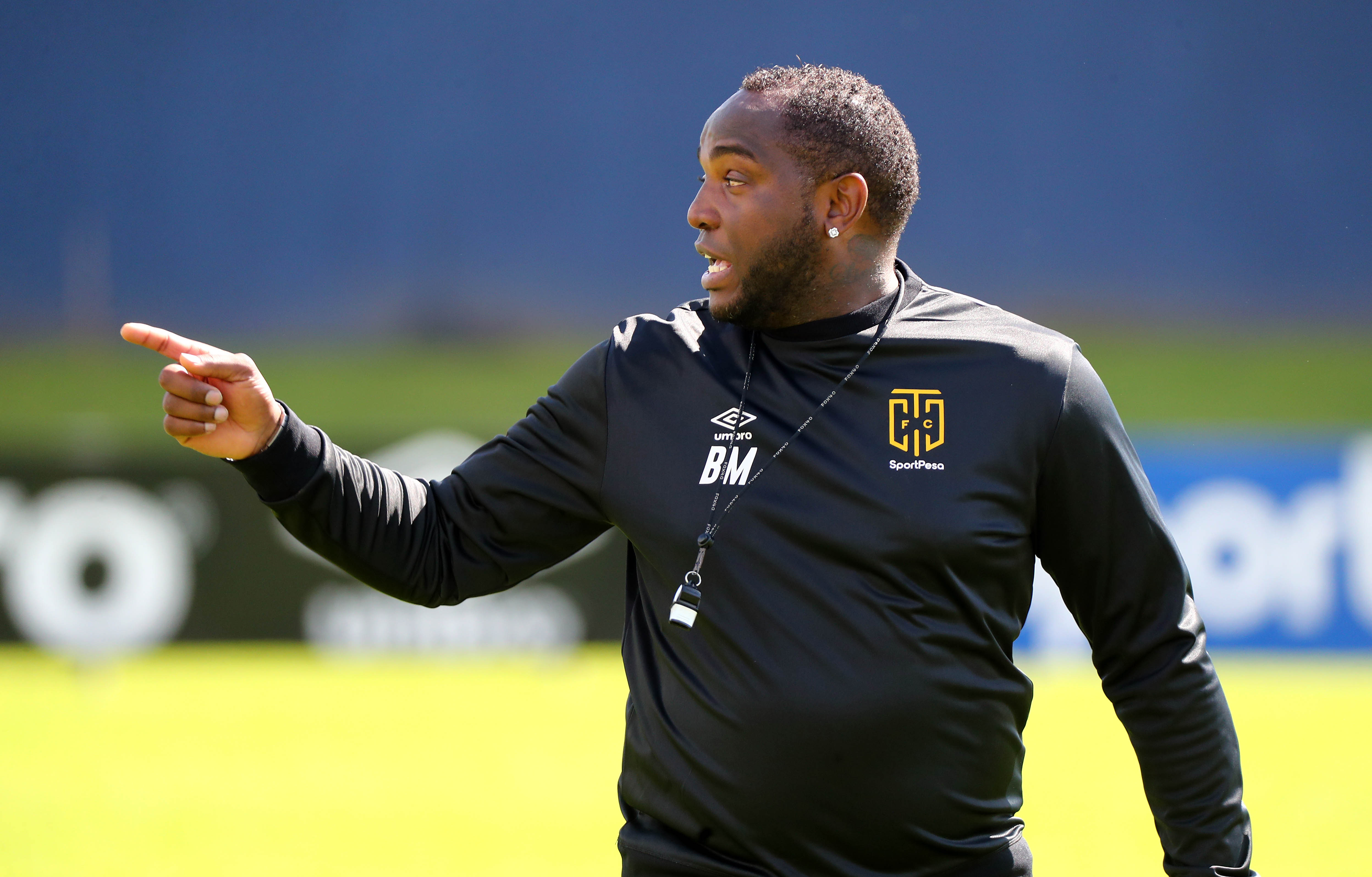 Benni McCarthy head Coach of Cape Town City