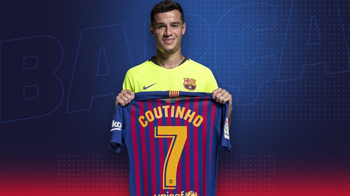 Barcelona's Coutinho