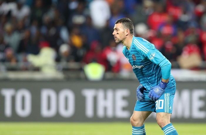 Orlando Pirates goalkeeper Wayne Sandilands