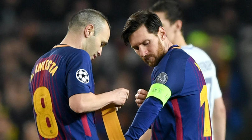 Andres Iniesta, Lionel Messi